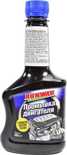 Промывка Runway 5 Minute Motor Flush двигатель 0,3 л