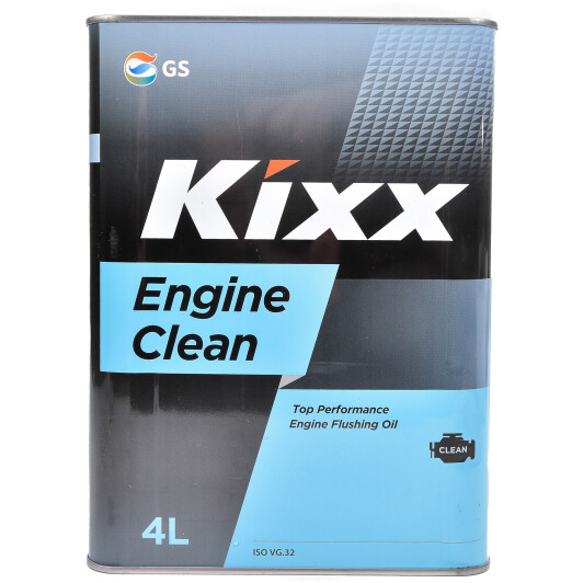 Промывка Kixx Engine Clean двигатель 4 л