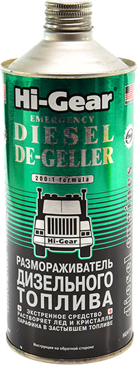 Размораживатель дизельного топлива Hi-Gear HG4114 Emergency Diesel De-Geller 946 мл 