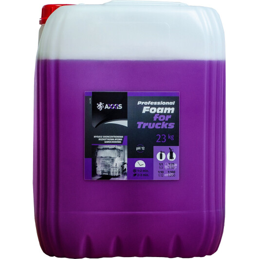 Концентрат автошампуня Axxis Professional Foam for Trucks 20 л