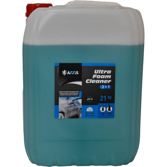 Концентрат автошампуня Axxis Ultra Foam Cleaner 3 in 1 20 л