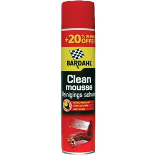 Очиститель Bardahl Clean Mousse Concentre 3214B 600 мл 
