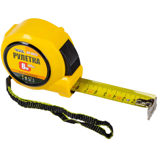Рулетка MasterTool 68-0825 8 м 