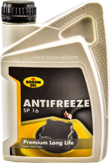Концентрат антифриза Kroon Oil Premium Long Life SP 16 желтый 1 л