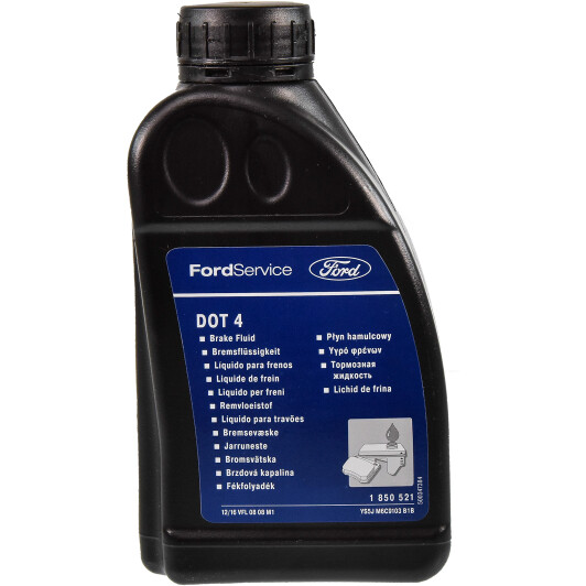Тормозная жидкость Ford DOT 4 0,5 л