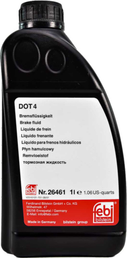 Тормозная жидкость Febi DOT 4 1 л