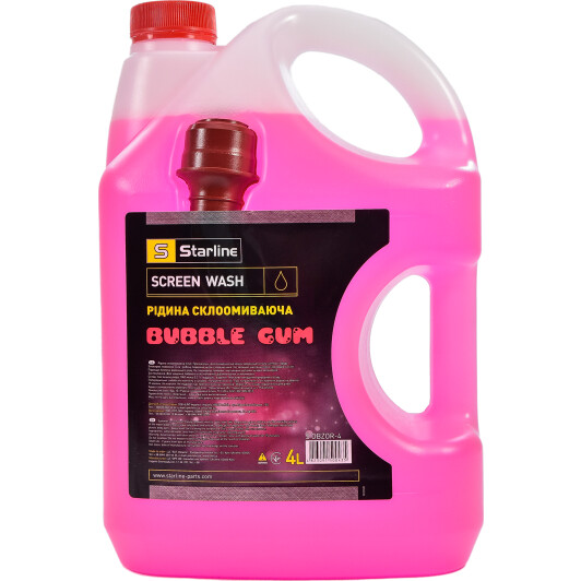 Омыватель Starline летний bubble gum 4 л