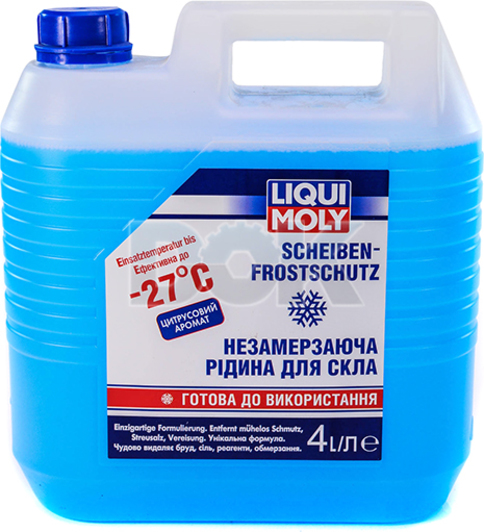Омыватель Liqui Moly зимний -27 °С цитрусовый 4 л