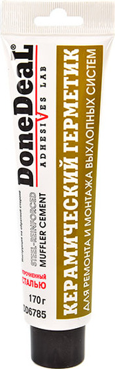 Герметик DoneDeal Steel-Reinforced Muffler Cement серый 170 г