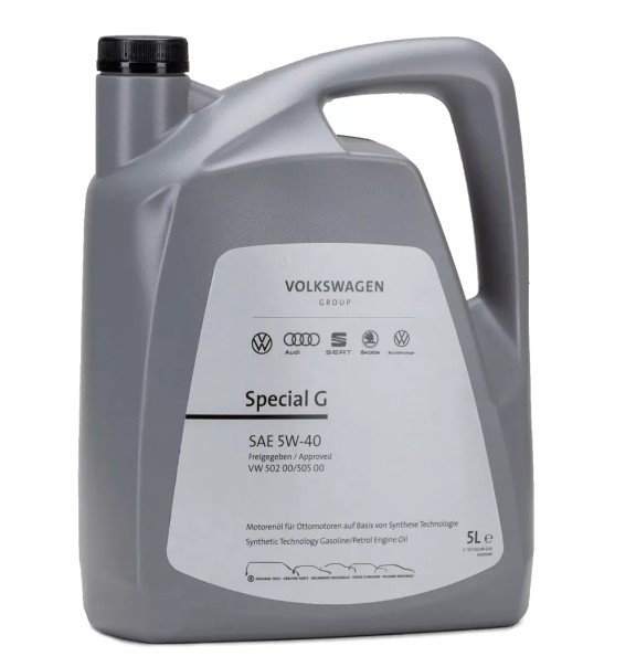 Моторное масло VAG Special G 5W-40 синтетическое 5 л