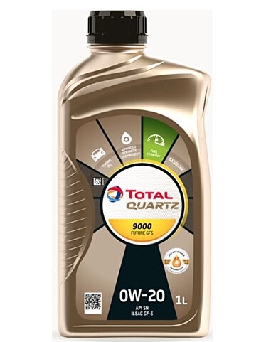 Моторное масло Total Quartz 9000 Future 0W-20 синтетическое 1 л
